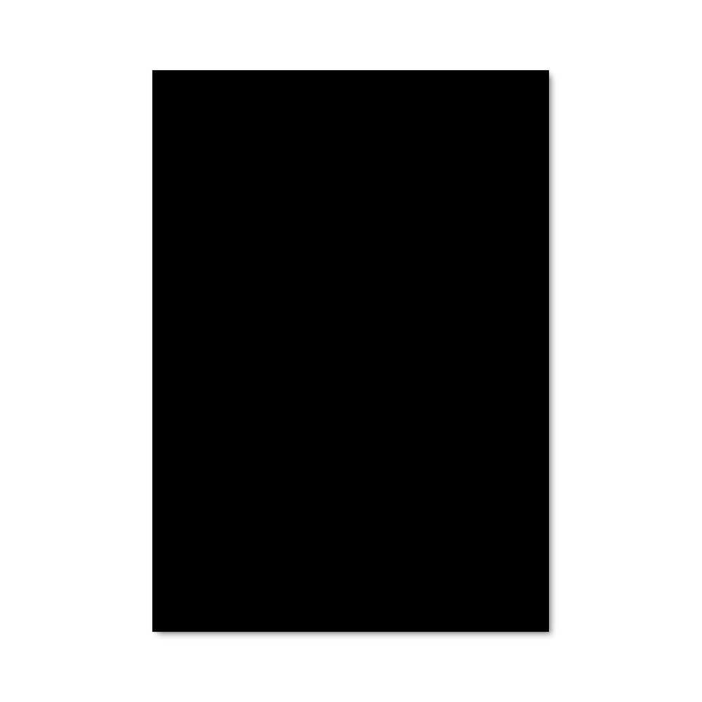 Poster Fleur Noire et Rouge